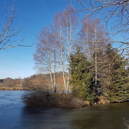 Fermette Typique Auvergnate Dans Son Ecrin D'Eau Et De Verdure Saint-Donat Luaran gambar
